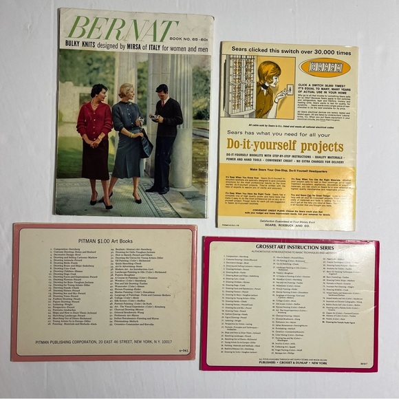 Vintage MCM Magazine/Handbook Lot (4) Victor Perard Sears Bernat Sternberg Rare - Picture 7 of 9